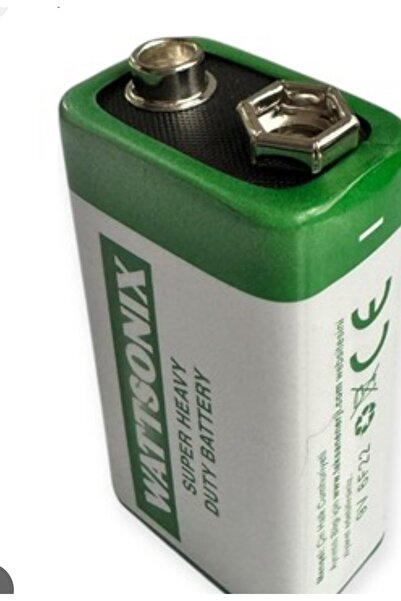 WATTSONIX 9V 2 Lİ WATTSONİK PİL