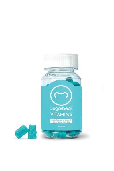 Sugarbear Sugar Bear Hair Vitamin 74 Capsules