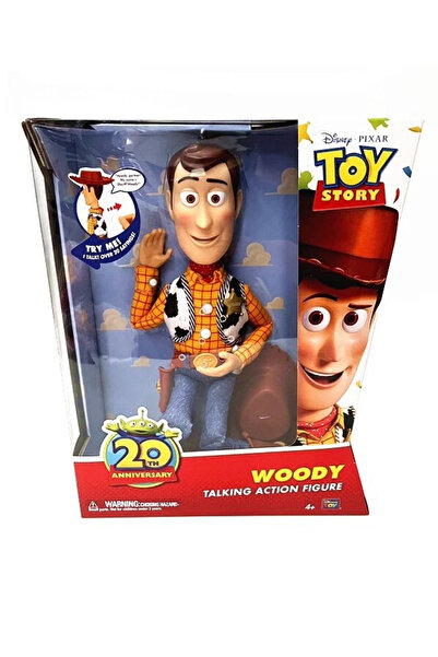 Disney Toy Story Woody Konuşan Figür – 20. Yıl Özel Sürüm (Orijinal Pixar)