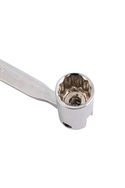 Lawazim Flexible Head Ratchet Wrench 21mm for Tight Spaces and Auto Repair