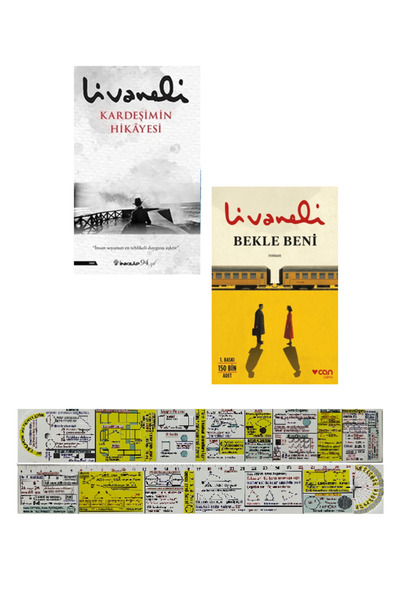 Can Yayınları Zülfü Livaneli 2 Kitap Set / Kardeşimin Hikayesi + Bekle Beni +...