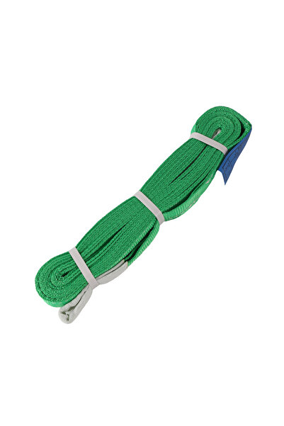 Lawazim Lifting Rope 2Ton 4m Green for Cargo Pulling and Vehicle Recovery