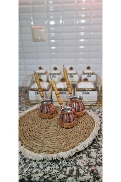 Zenlife BAKIR CEZVE TAKIMI DAMLA 2-3-4 KİŞİLİK