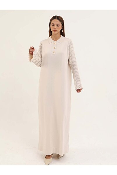 Lavanta Tekstil Knitwear Long Dress