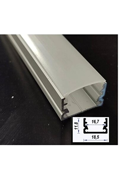 Nalbur Bakkal 1mt Alüminyum Led Kanalı, Led Profili , Şerit Led Kanalı Boş Kasa 100cm