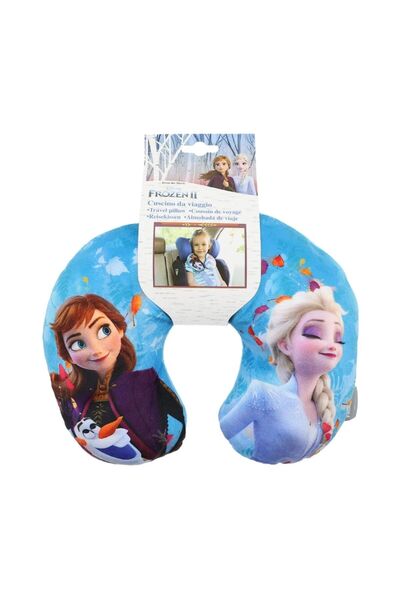 OEM Children's travel pillow, ergonomic, polyester, 27 x 23 x 9 cm, Frozen model