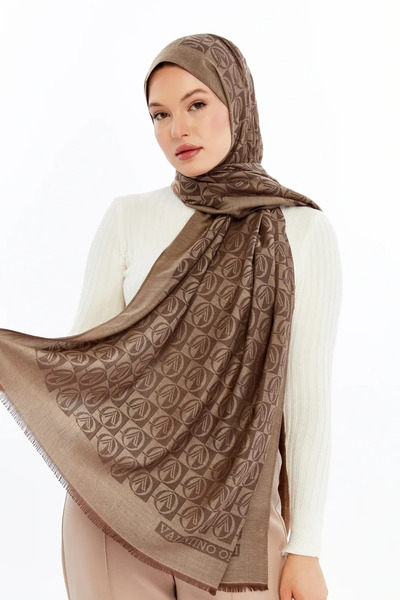 Valentino Orlandi Lana Dama Pattern Shawl