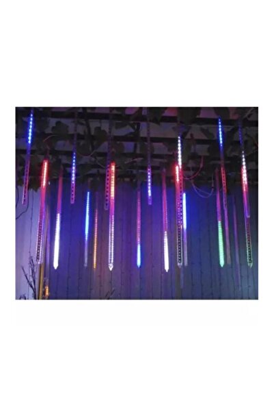 Iso Christmas Meteor Shower Installation, Multicolored Torts, 288 LEDs