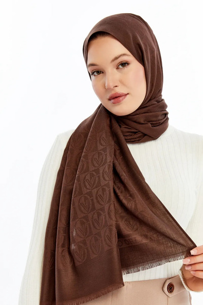 Valentino Orlandi Lana Dama Pattern Shawl