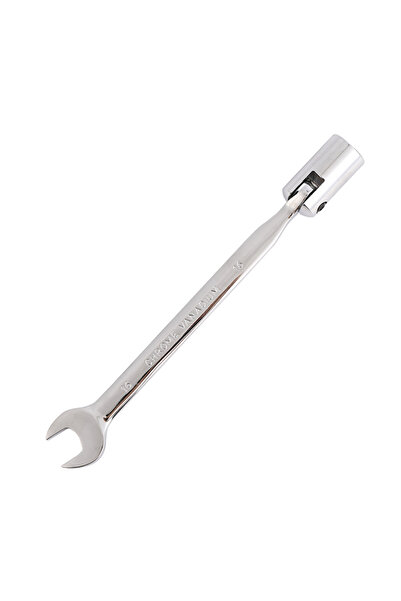 Lawazim Flexible Head Ratchet Wrench 16mm for Automotive Work and DIY Repairs