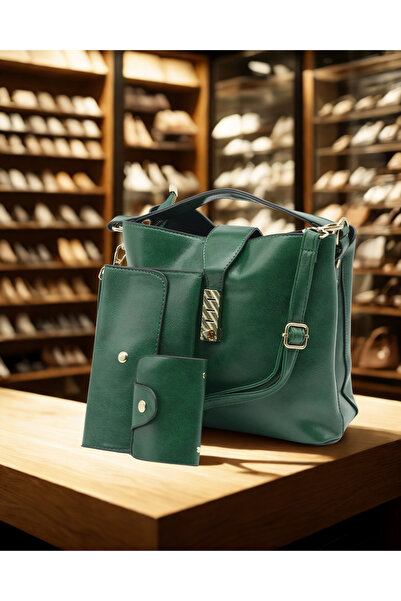 Generic Luxe Leather Handbag Set