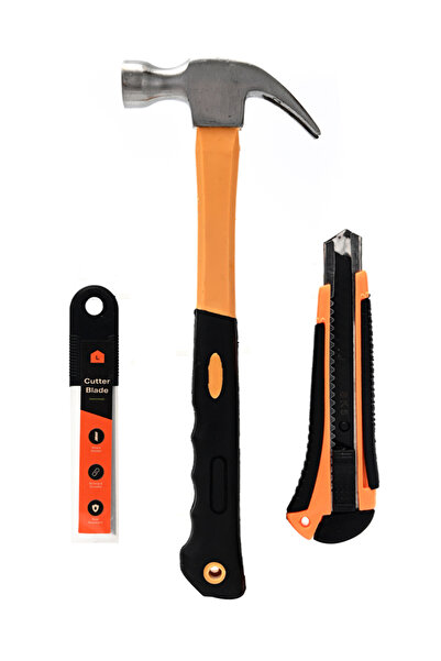 Lawazim Hammer and Cutter Set with Blades for Home Repairs and DIY Projects