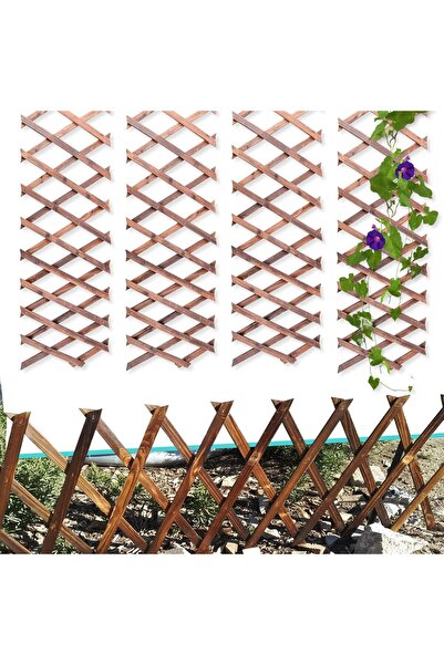 genric سياج حديقة خشبي قابل للتوسيع من OneDcor - سياج خوص محمول للمنزل