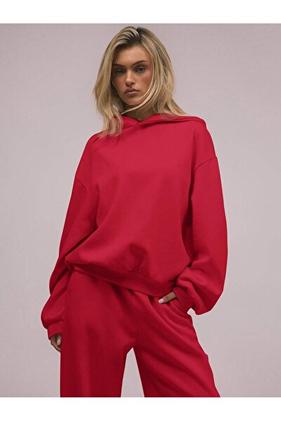 MONFİ سترة نسائية بغطاء للرأس من أوفرسايد