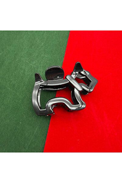 Ma.re accessories Agatha Köpek Figürlü Mandal Toka - Siyah