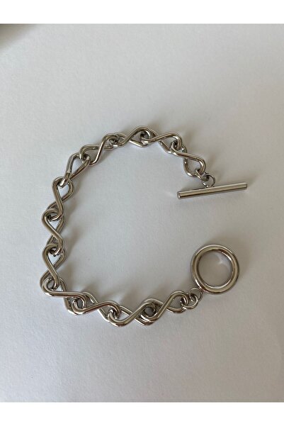 XUPING JEWELRY Infinity Chain Silver Xp Bracelet