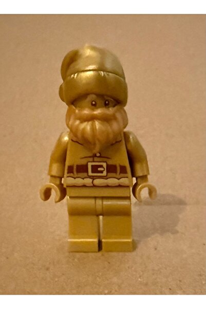 LEGO Orjinal Minifigür Gold Noel Baba