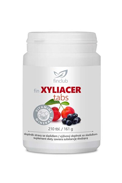 Finclub fine Xyliacertabs 210 tablets.
