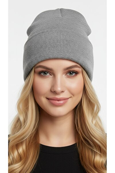 gigigiyim قبعة مطوية للجنسين ذات ملمس ناعم من Düz Basic