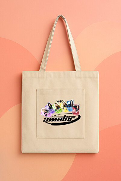 lovver Τυπωμένη τσάντα υψηλής ποιότητας με σχέδιο τραγουδιού από το ομαδικό σ...