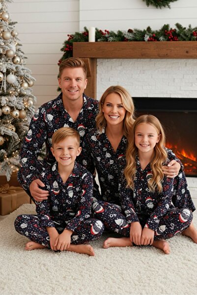 Minimoon Παιδικό σετ πιτζάμες Unisez από σουέτ με κουμπιά σε όλο το μήκος, με...