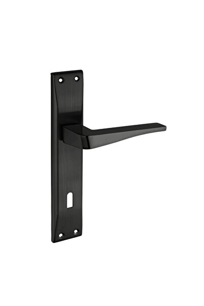 EYMEN YAPI Hira Konak Yasemin Matte Black Door Handle Aluminum Room