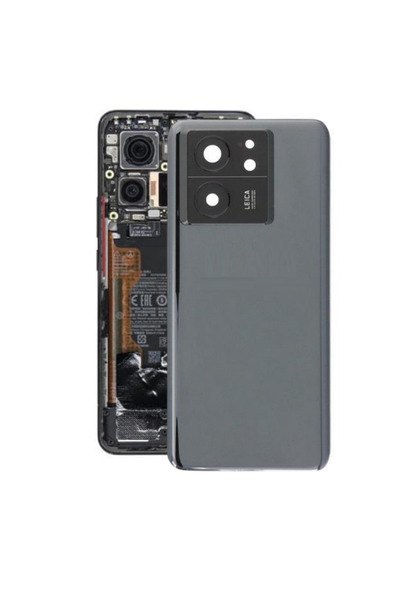 Fodos Xiaomi Uyumlu Mi 13T Pro Arka Pil Batarya Kapağı Kamera Lensli 23078PND...