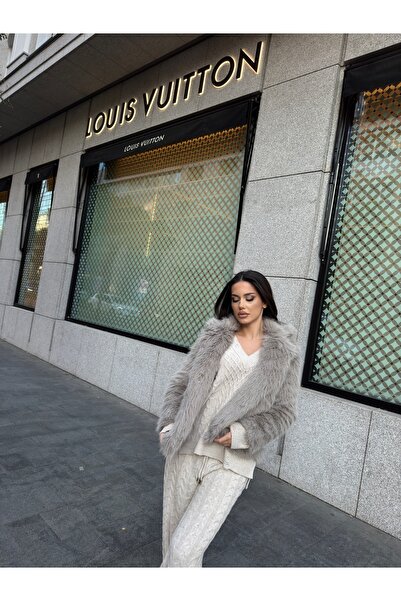 StylovelyShop Elissa fur coat