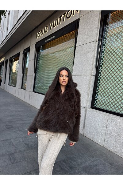 StylovelyShop Elissa fur coat