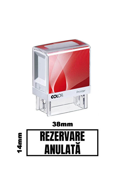 Colop Printer Stampila DE BIROU REZERVARE ANULATA de birou 38x14mm