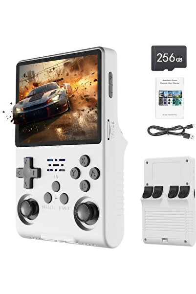 BLUE İNTER R40S Pro Taşınabilir Oyun Konsolu, 30.000'DEN Fazla Önceden Yüklenmiş Oyun