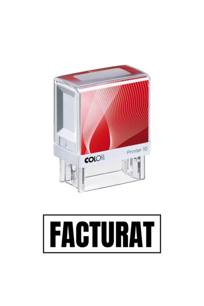 Colop Printer Stampila de birou FACTURAT 14x38mm