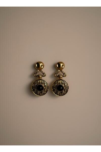 lunara jewelry أقراط من الفولاذ موديل زارا