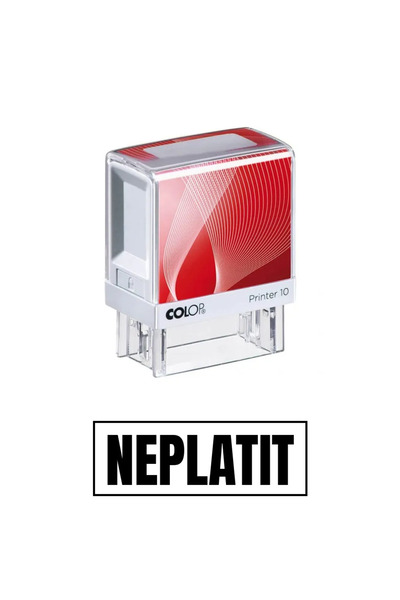 Colop Printer Stampila de birou NEPLATIT 14x38mm