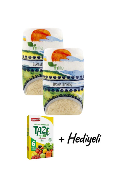 KMS HOME Mlife Basmati Pirinç 500 gr X 2 Adet