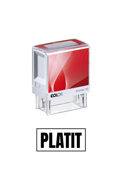 Colop Printer Stampila de birou PLATIT 14x38mm