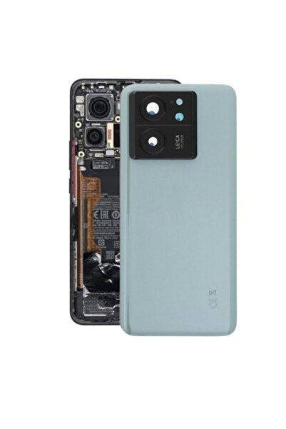 Fodos Xiaomi Uyumlu Mi 13T Pro Arka Pil Batarya Kapağı Kamera Lensli 23078PND...