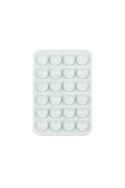 ERMER Çift Taraflı Slikon Vantuz Vakum Telefon Tutucu