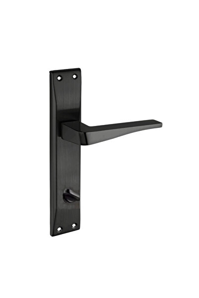 EYMEN YAPI Hira Jasmine Wise Matte Black Door Handle Aluminum WC
