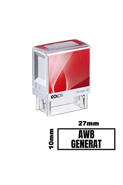 Colop Printer Stampila AWB GENERAT de birou 27x10mm