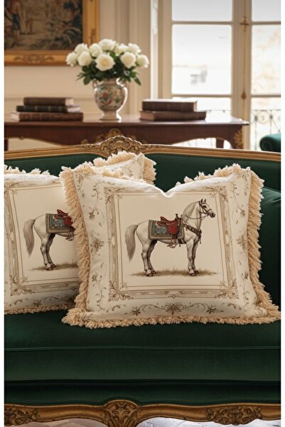 JACA طقم من وسادتين مربعتين (45×45 سم)