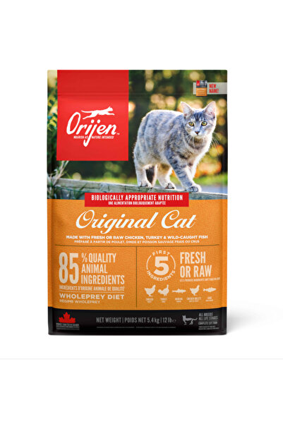 Orijen Original Cat Yavru ve Yetişkin Kedi Kuru Mama 5.4 kg tüm yaşam evreleri