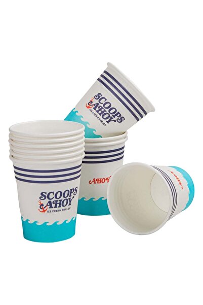 Cinereplicas Χάρτινα ποτήρια Stranger Things Scoops Ahoy 24 τεμάχια / Χάρτινα...