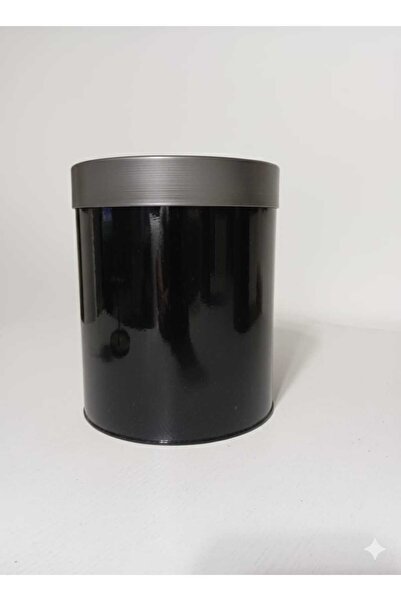 BALSA MRK model Galvaniz siyah gümüş renklerin dekoratif saksı