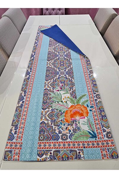 Indian Motif Desenli Runner