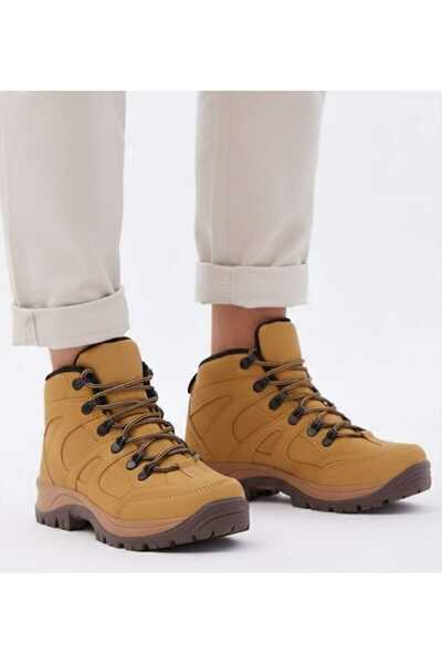 Elit 3017 Yellow Lightweight Comfortable Non-Slip Sole Cold-Proof Men's Boots