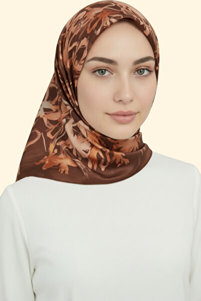 Karaca Eşarp Eșarfă din raion cu model mixt - Roșu