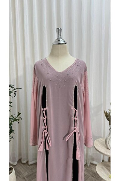 NALA FASHION Women's jalabiya in pink