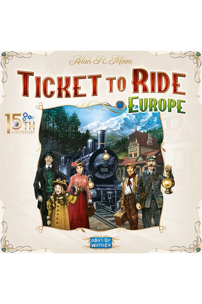 Days of Wonder Ticket to Ride: Έκδοση 15ης Επετείου για την Ευρώπη (Deluxe Co...