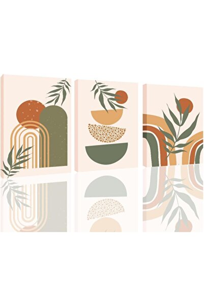 ALAYRA International لوحة فنية جدارية من قماش بوهو البسيط 30×40 سم - ديكور مح...